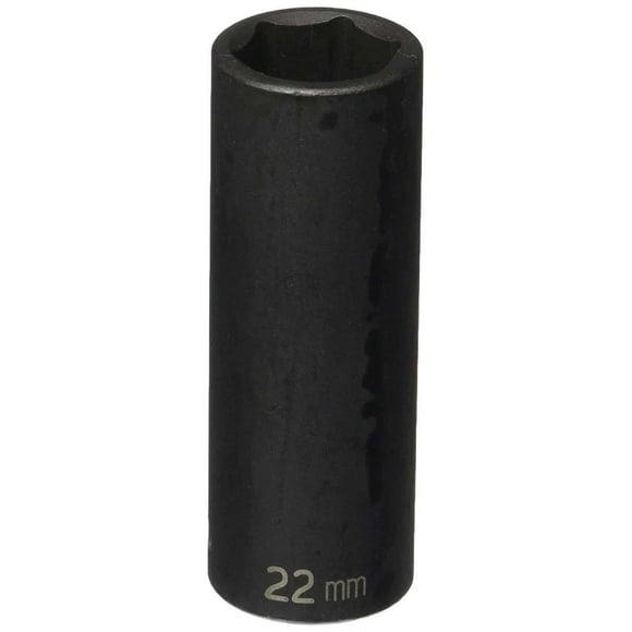 22mm 6 Point Williams 37722 1/2-Inch Drive Deep Impact Socket 